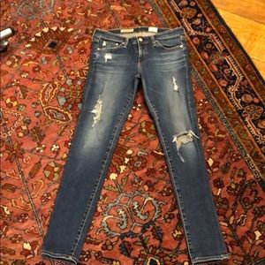 Ag ripped jeans